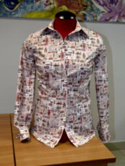 Пошив женских рубашек в Ростове-на-Дону, готовые изделия из цветных и однотонных хлопковых тканей